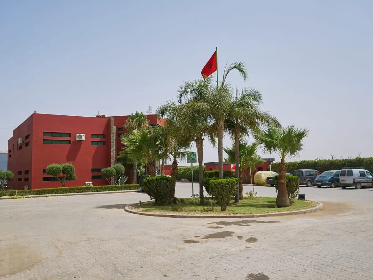 Site de production du groupe Belza à Ben Guerir